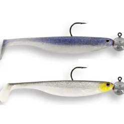 Westin ShadTeez Slim 7,5cm R 'N R 5g #2/0 2pcs Clear Water Mix 2 fertig montiert