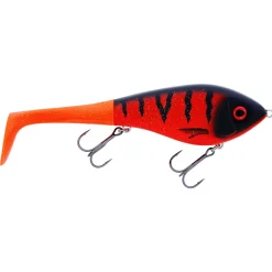 Westin Swim Tail 12cm 62g Suspending Fire 1 Body 2 Tails Hybrid-Wobbler