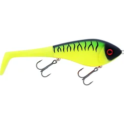 Westin Swim Tail 12cm 62g Suspending Firetiger 1 Body 2 Tails Hybrid-Wobbler