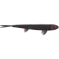 Westin Twinteeez Pelagic V-Tail 20cm 30g Black Mamba Gummifisch