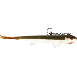 Westin Twinteez Pelagic V-Tail R'N'R 21cm 70g Bass Orange Vertikal-Gummifisch