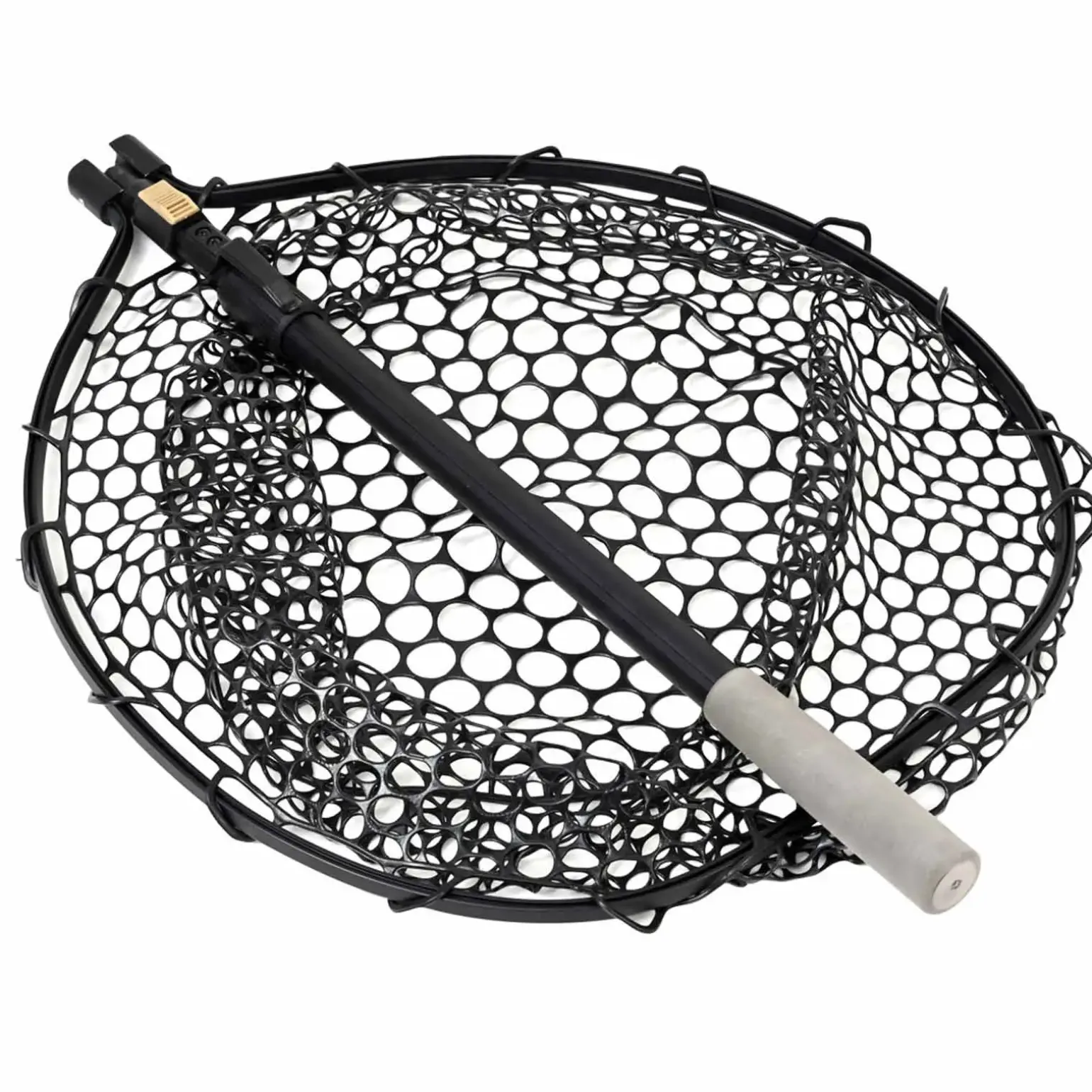 Westin W3 C&R Adjustable Full Rubber Mesh Landing Net L 45X55X35cm 70/110cm 2Sec Kescher