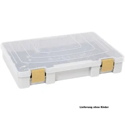 Westin W3 Rig Box 28x19,5x4,5cm Grey/Clear Angelbox