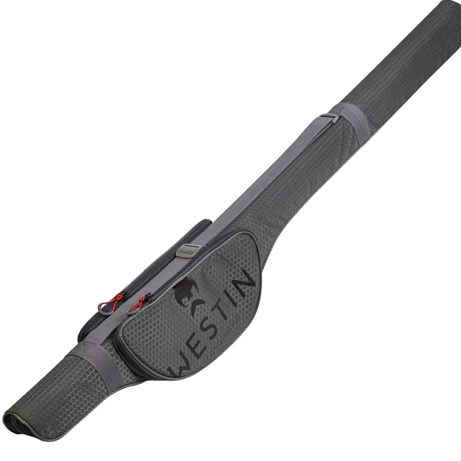 Westin W4 Rod Case Fits 2 Rods Up To 8'/240cm Titanium Black Rutenfutteral