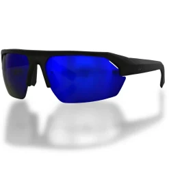 Westin W6 Sport 25 Matte Black/Blue Polarisationsbrille
