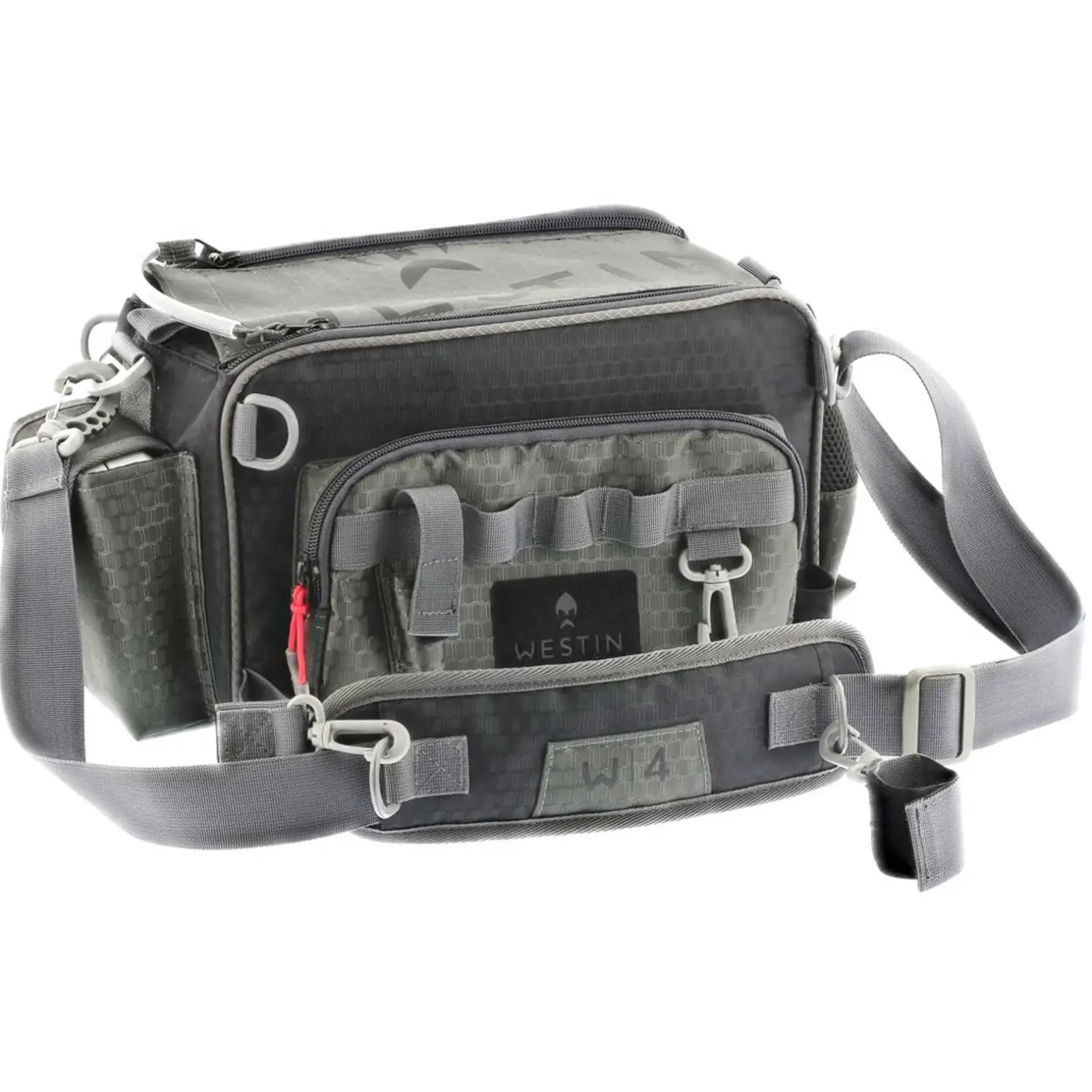 Westin W4 Super Finesse Bag 3 Boxes Medium Titanium Black Angeltasche