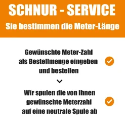 WFT Cat KG 80Kg 0,60 Brown Geflochtene Angelschnur Meterware