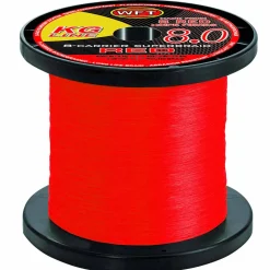 WFT KG 8.0 red 24KG 0,18 – geflochtene Angelschnur – BEST OF Wunschlänge