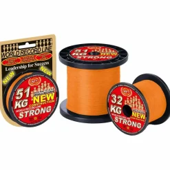 WFT KG Strong Orange 32Kg 0,22 Geflochtene Angelschnur Meterware