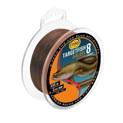 WFT Target Fish 8 Aal brown 160m 0,12mm geflochtene Schnur