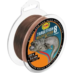 WFT Target Fish 8 Wels brown 220m 0,50mm geflochtene Schnur