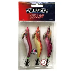 Williamson Killer Shrimp Kit 2.5 3Pcs Tintenfischköder-Set