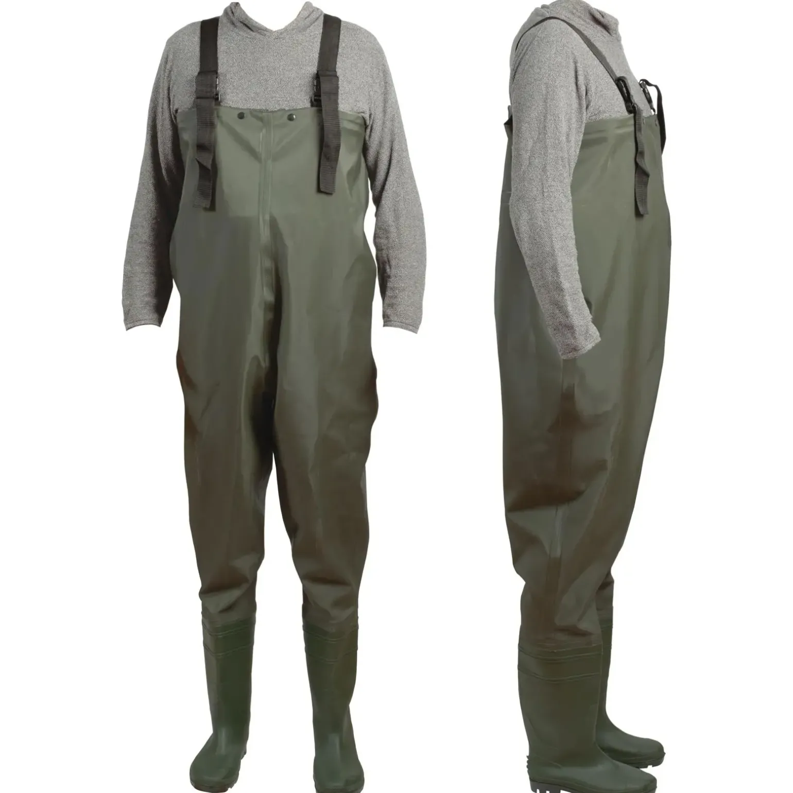 Zebco PVC Wader EU 40-41 Green Wathose
