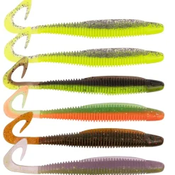 Zeck BA Boggy 7,5cm Color Mix 1 6pcs Gummiköder