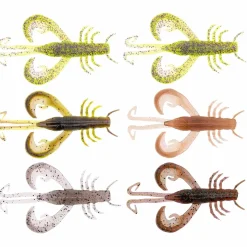 Zeck BA Edward 7,5cm Color Mix 1 4pcs Creature Bait Gummiköder