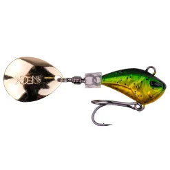 Zeck Mini Rogue Runner 7g Golden Kiwi Jig Spinner