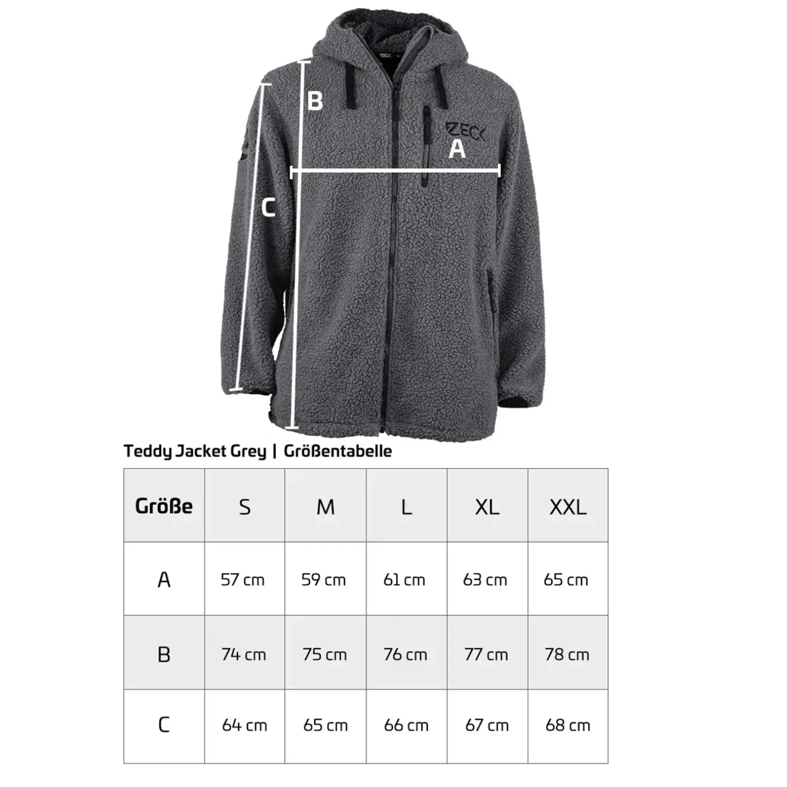 Zeck Teddy Jacket Grey S