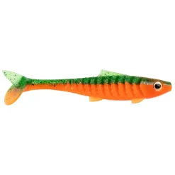 Zeck UBS Baby Rippler 14cm Green Fire Gummifisch