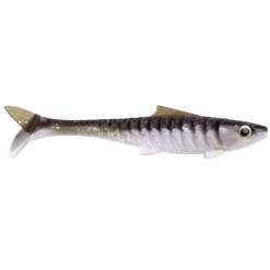 Zeck UBS Baby Rippler 14cm Moor Silver Gummifisch