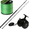 Zeck Wels Combo Pro Cat Boat - HR20 - Hulk Line Waller Angelset 7